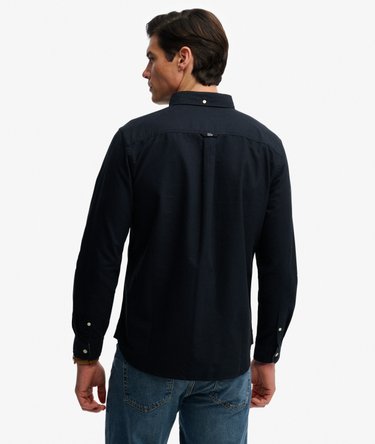 Chemise Oxford Preppy &agrave; Manches Longues Image 5