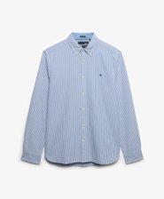 Camicia Oxford Preppy a Maniche Lunghe
