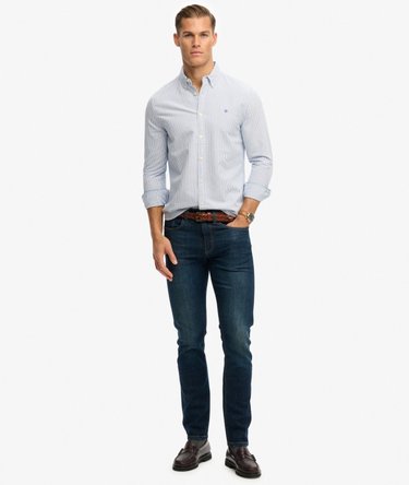 Preppy Oxford Long Sleeve Shirt Image 3