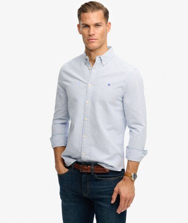 Preppy Oxford Long Sleeve Shirt Image 2