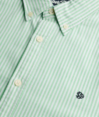 Chemise Oxford Preppy &agrave; Manches Longues Image 6