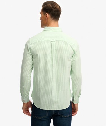 Chemise Oxford Preppy &agrave; Manches Longues Image 5