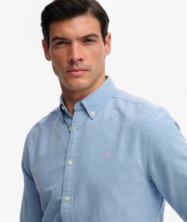Preppy Oxford Long Sleeve Shirt Image 4