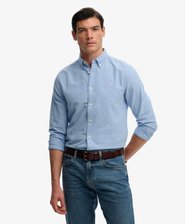 Preppy Oxford Long Sleeve Shirt