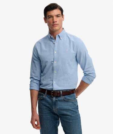 Preppy Oxford Long Sleeve Shirt Image 1