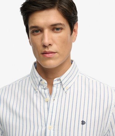 Preppy Oxford Long Sleeve Shirt Image 4