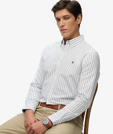 Preppy Oxford Long Sleeve Shirt Image 1
