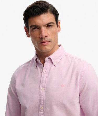Preppy Oxford Long Sleeve Shirt Image 4