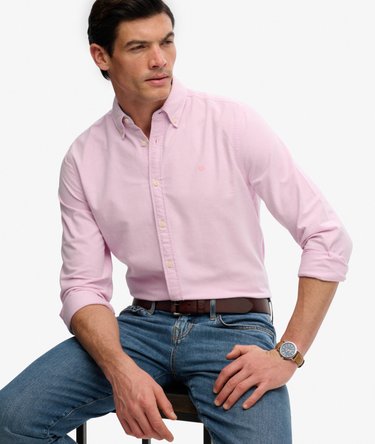 Preppy Oxford Long Sleeve Shirt Image 2