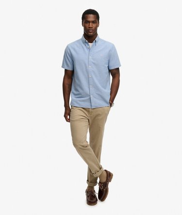 Preppy Oxford Short Sleeve Shirt Image 3