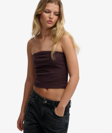 Athletic Essentials Jersey-Bandeau-Top Image 1