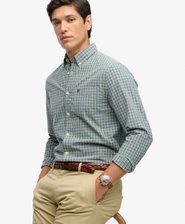 Preppy Poplin Langermet Skjorte
