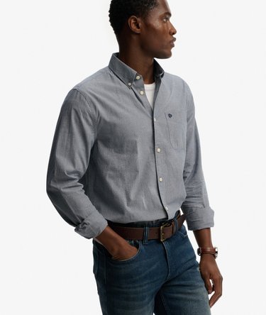 Preppy Poplin Long Sleeve Shirt Image 1