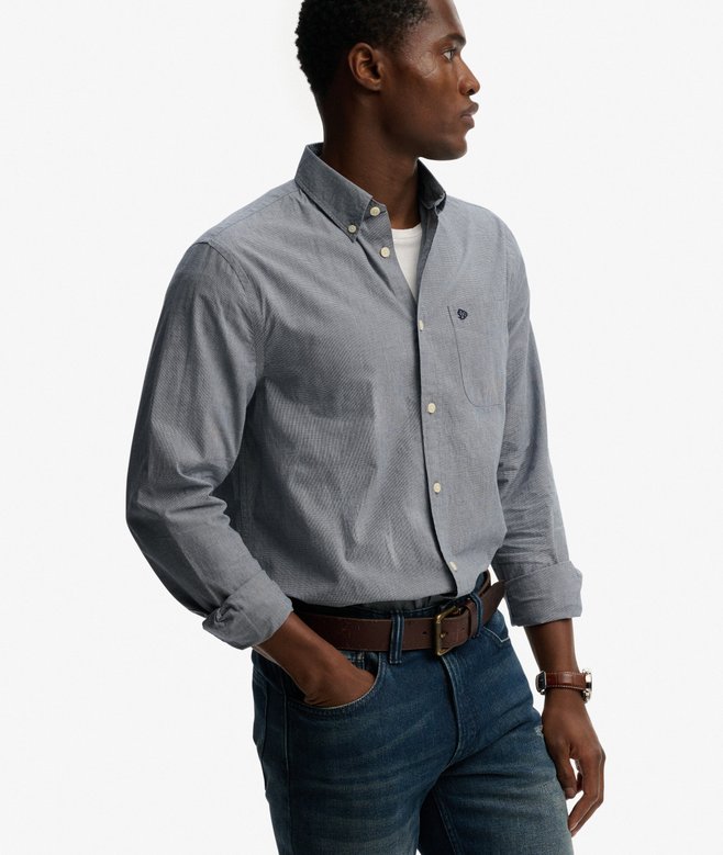 Chemise Manches Longues Preppy Poplin