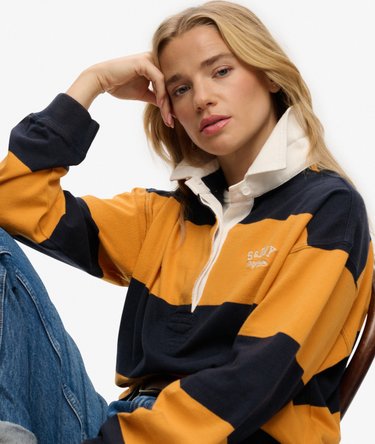 Heritage Stripe Rugby Top Image 1