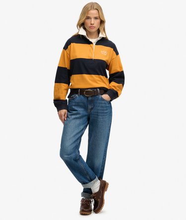 Heritage Stripe Rugby Top Image 3