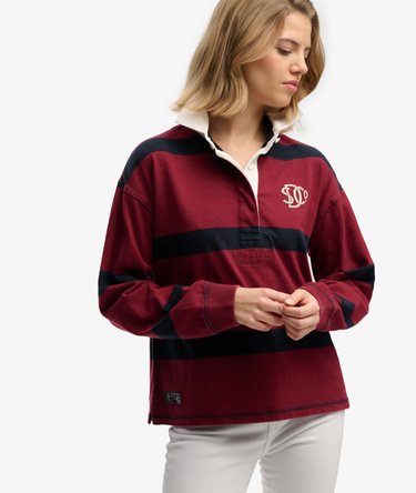 Heritage Stripe Rugby Top Image 1
