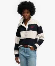 Heritage Stripe Rugby-topp