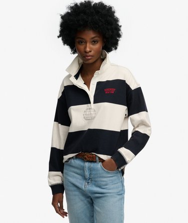 Heritage Stripe Rugby Top Image 2