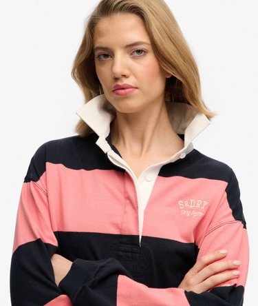 Heritage Stripe Rugby Top Image 1