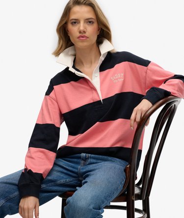 Heritage Stripe Rugby Top Image 3