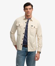 Camisa Tipo Chaqueta con Dos Bolsillos