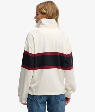 Heritage Stripe Rugby Top Image 5