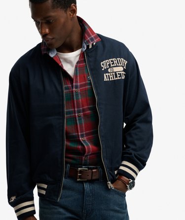 Twill Varsity bomberjacka Image 1