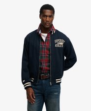 Twill Varsity Bomber Jacket