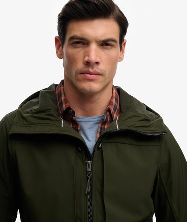 Softshell Trekker Jacke mit Kapuze Image 4