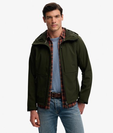 Softshell Trekker Jacke mit Kapuze Image 5