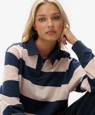 Athletic Essentials Stripet Rugby-topp