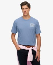 Vintage Athletic Essential Grafisk T-skjorte