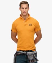 Polo Vintage Athletic con Logo Ricamato