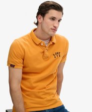 Vintage Athletic Brodert Poloskjorte