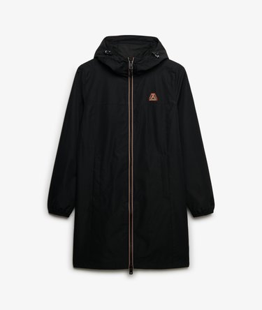 Długa tr&oacute;jkolorowa kurtka wiatr&oacute;wka Image 7