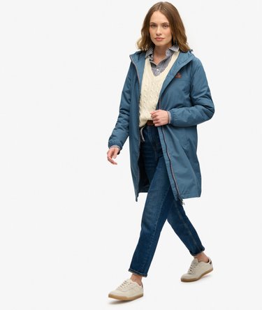 Longline Tri Coloured Windbreaker Jacket Image 3