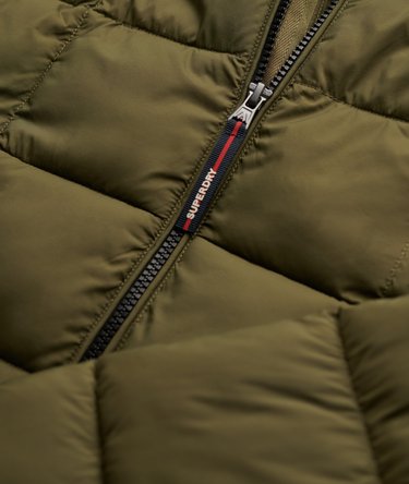 Hooded Box Quilt Fuji Lite Jacket Image 7