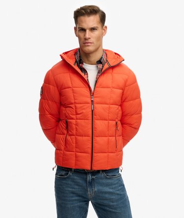 Hooded Box Quilt Fuji Lite Jacket Image 5