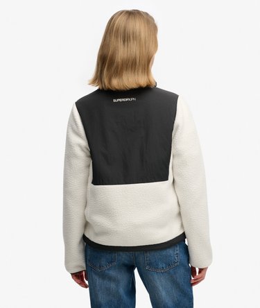 Polar Fleece Hybrid Trekker Jacket Image 6