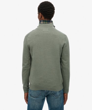 Essentials Cotton Half Zip Jumper Image 5