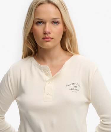 Athletic Essentials Button Down Long Sleeve Top Image 4