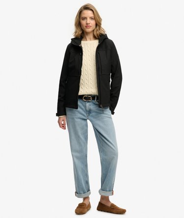 Hooded Classic Trekker Jacket Image 3