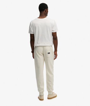 Essential Logo Half Brushed Joggers Image 6