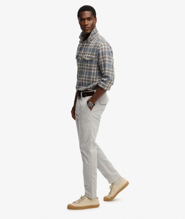 Utility Chino Trousers Image 3