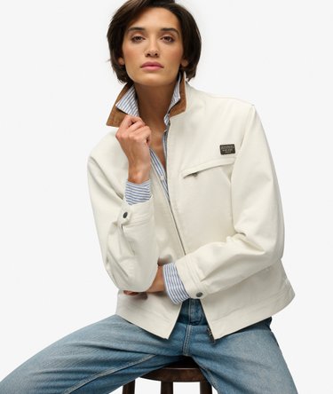 Cord Collar Ranch Jacket Image 1