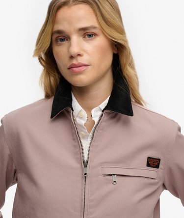 Cord Collar Ranch Jacket Image 4