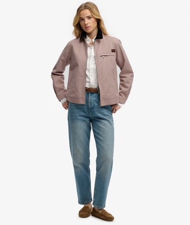 Cord Collar Ranch Jacket Image 3