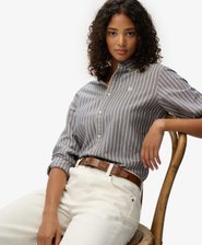 Camisa Oxford de Manga Larga Corte Slim