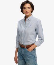 Oxford Hemd mit Button-Down-Kragen in schmaler Passform